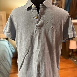 Tommy Hilfiger Men's Gray Polo Shirt